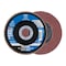 Pferd 4-1/2" x 7/8" A.H. POLIFAN Flap Disc - A SG STEELOX, Aluminum oxide, 60 Grit, Flat 62152 - alternate 1